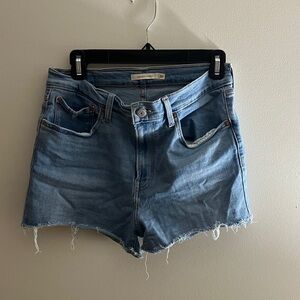 Levi's Blue Jean Shorts for Women